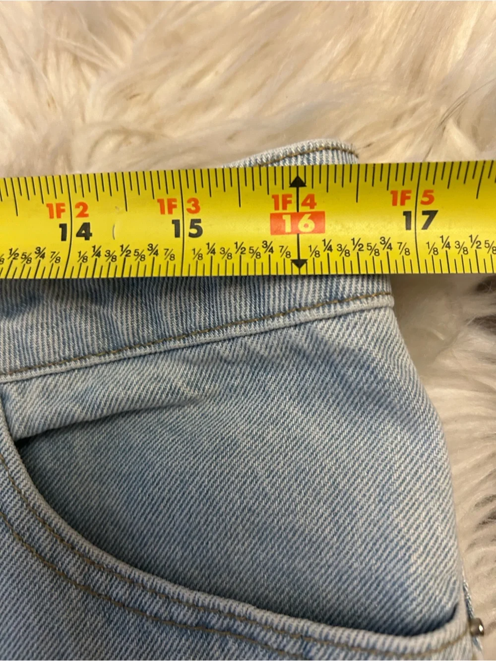 EDIKTED ‘Chiara’ Low-Rise Denim Micro Mini Skirt